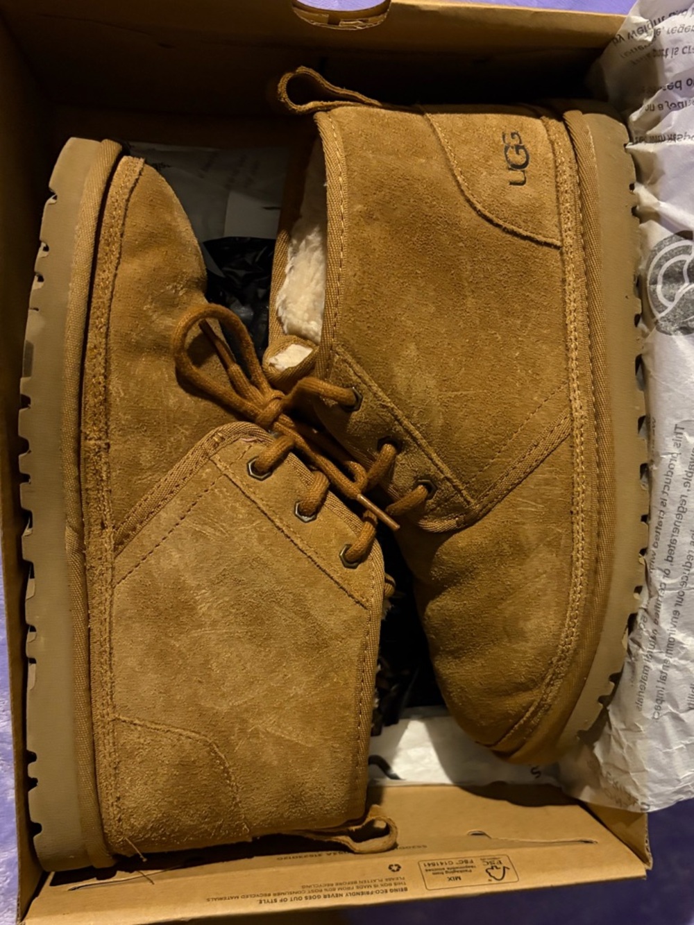 UGG Tan Suede Chukka Boots Size 8 Women’s